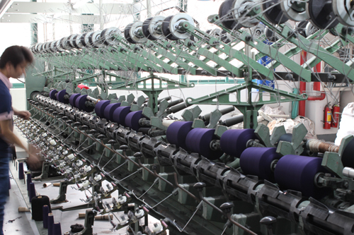 針織公司廠區(qū)拍攝